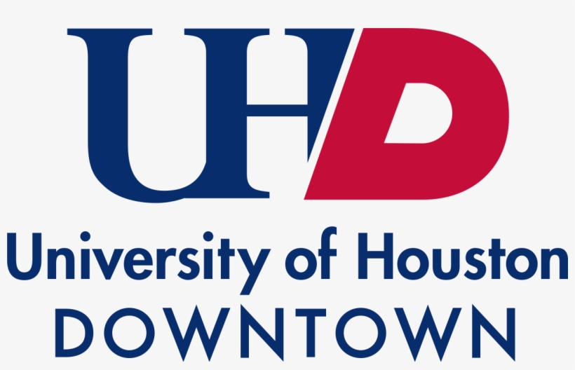 Houston Vector Downtown Svg Black And White Download - University Of Houston Downtown Logo Png, transparent png #486537