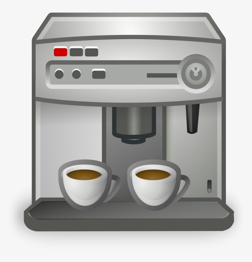 Office Coffee Maker Clipart - Coffee Machine Clipart, transparent png #486582