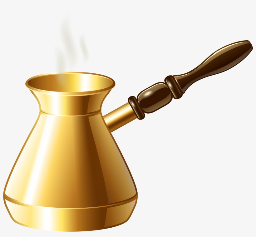 Turkish Coffee Pot Transparent Clip Art Image, transparent png #486687