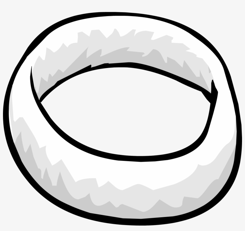 White Headband - Png - Club Penguin Headband, transparent png #487205