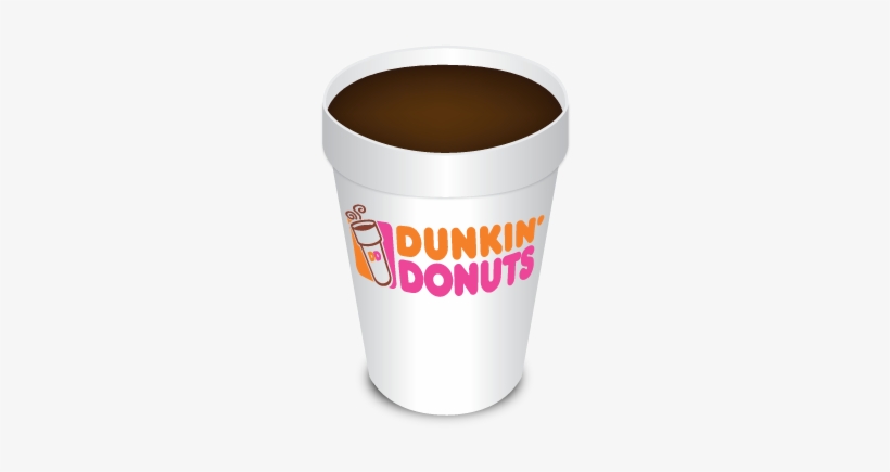 Dunkin Donuts Clipart Coffee Cup - Dunkin Donuts Coffee Vector, transparent png #487223