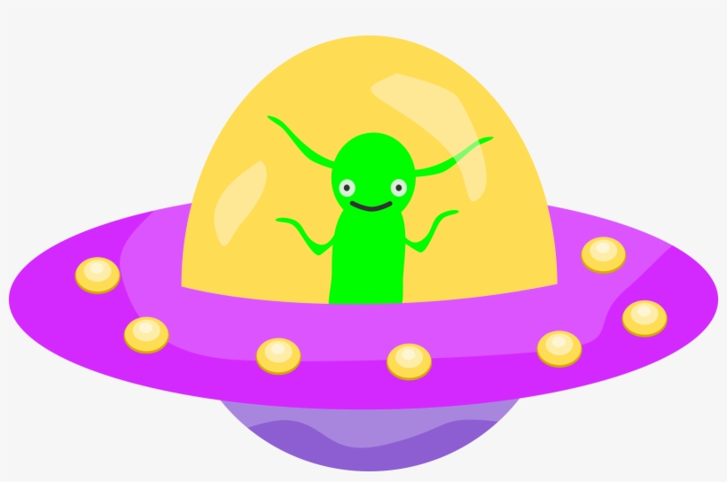 Big Image - Flying Saucer Clip Art Transparent, transparent png #487358