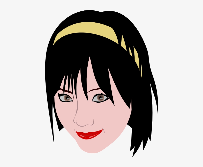 How To Set Use Girl Wearing A Headband Clipart, transparent png #487644