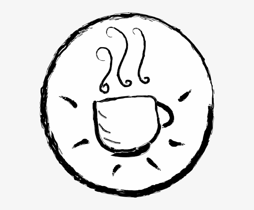 Coffee Clipart Black And White - Coffee, transparent png #487732
