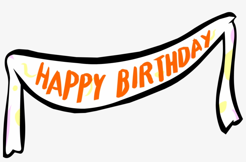 Party Banner Sprite 002 - Portable Network Graphics, transparent png #487754