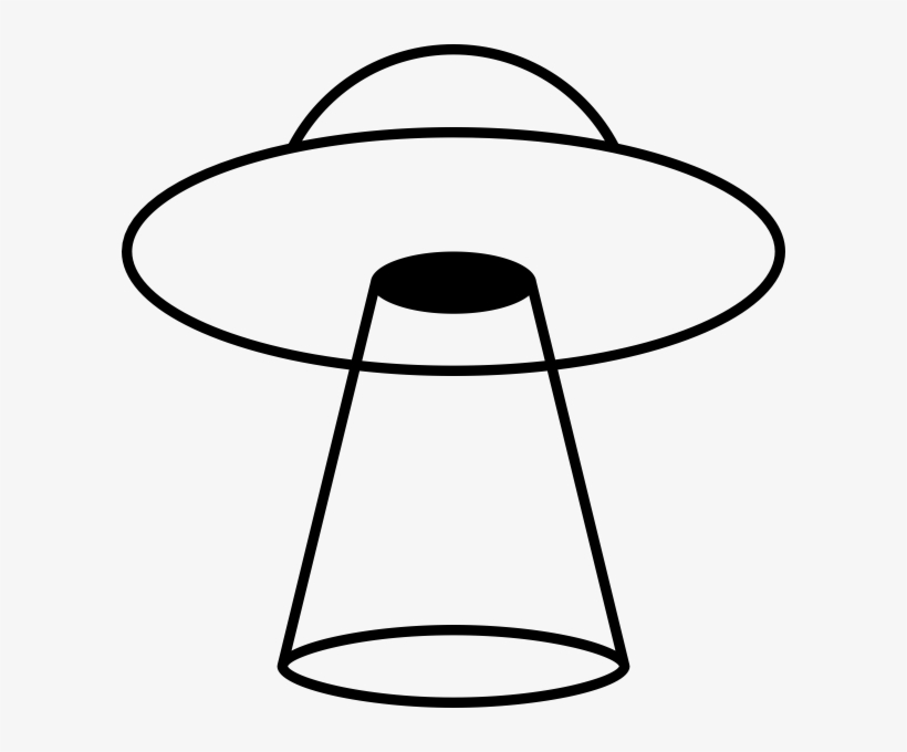 Easy Alien Spaceship Drawing, transparent png #487820