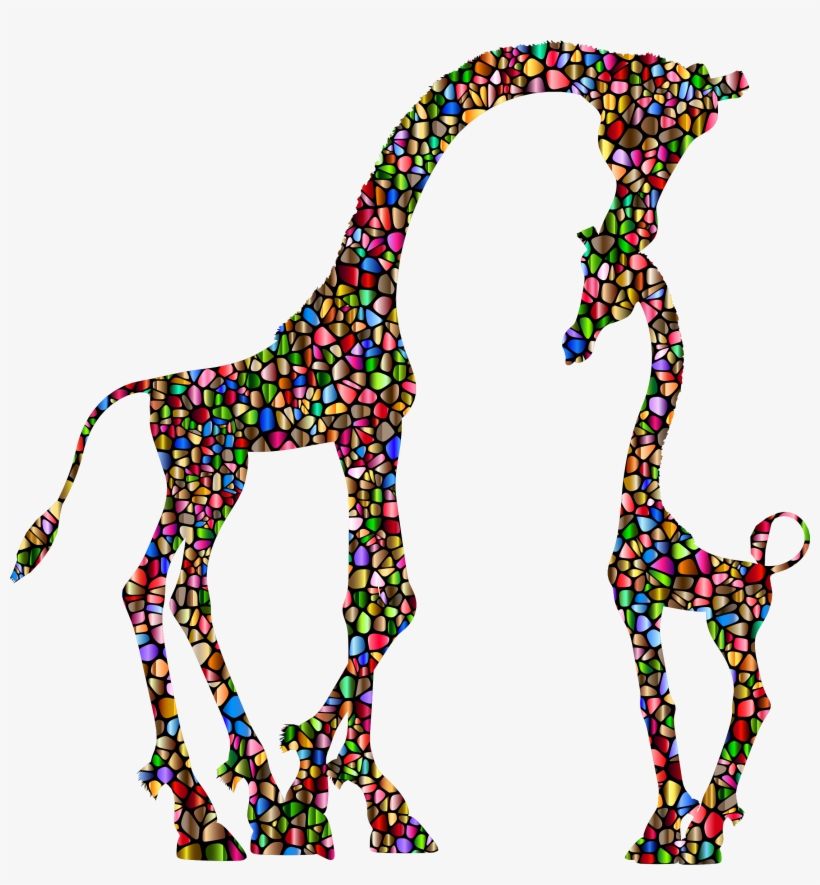 This Free Icons Png Design Of Polychromatic Tiled Mother, transparent png #487949