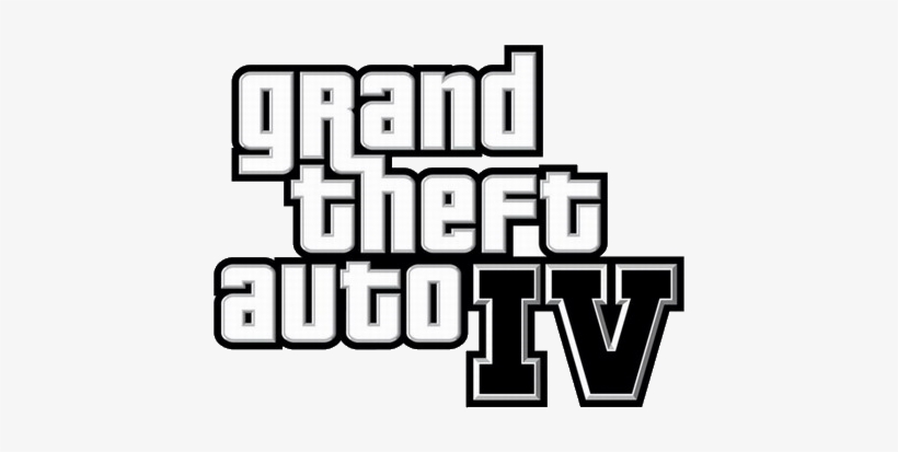Gta 4 Logo - Grand Theft Auto 4 Logo, transparent png #488355
