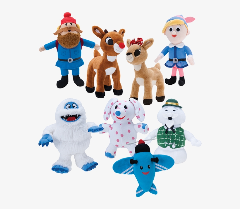 Rudolph The Red Nosed Reindeer Plush Toys, transparent png #488453