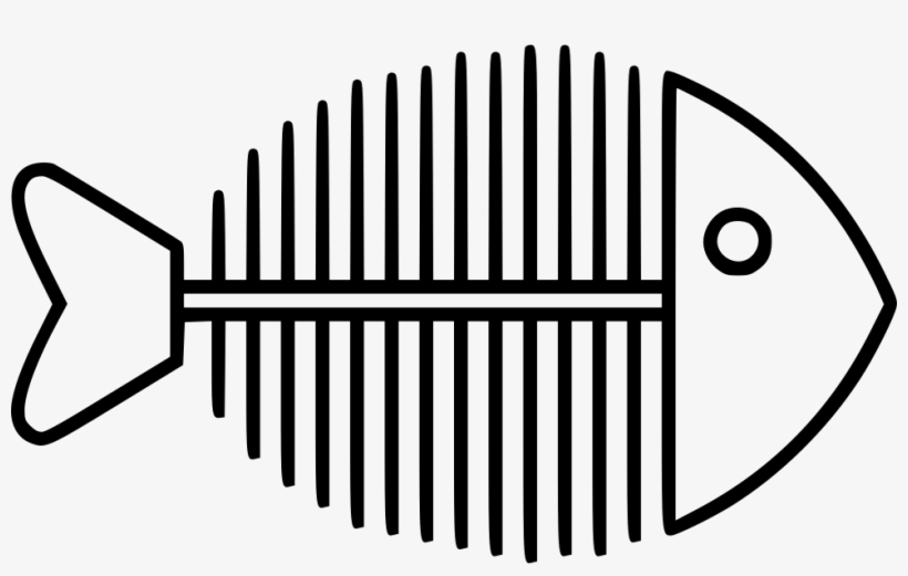 Fish Skeleton - - Fish Bone - Free Transparent PNG Download - PNGkey