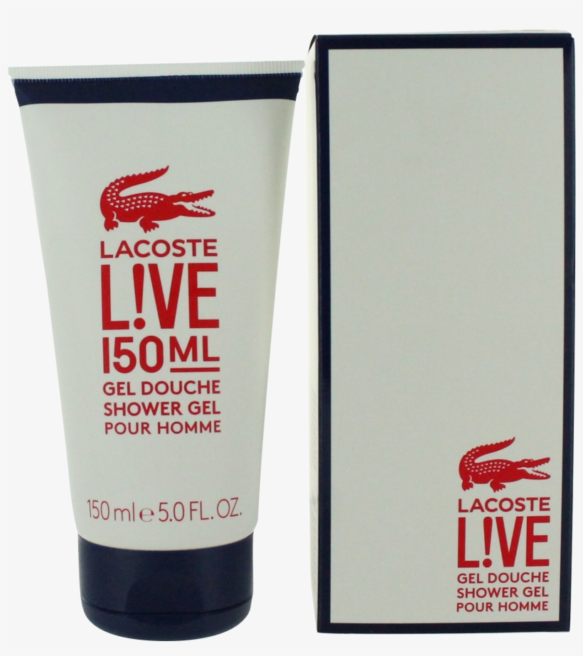 L Ve Pour Homme By Lacoste For Men Shower Gel 5oz - Lacoste Live Eau De Toilette Spray, 1.31 Lb., transparent png #489029