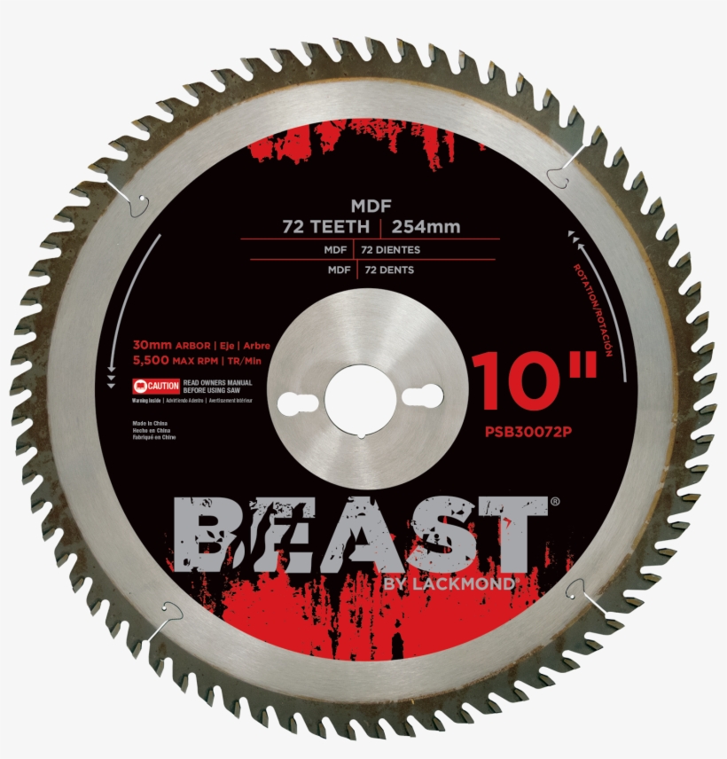 Rollover To Zoom - Lackmond Mnfmb12120 12" Aluminum Metal Blade, 120t, transparent png #489500