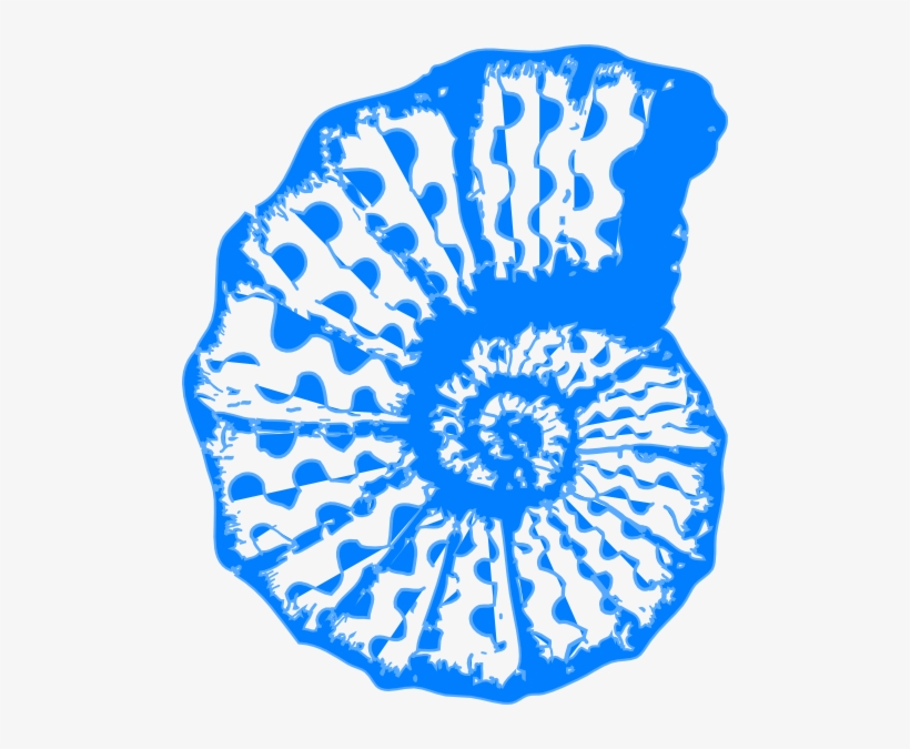 Blue Shell Clip Art, transparent png #489812