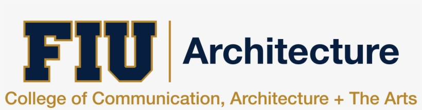 Department Of Architecture Logo - Florida International University, transparent png #4800564