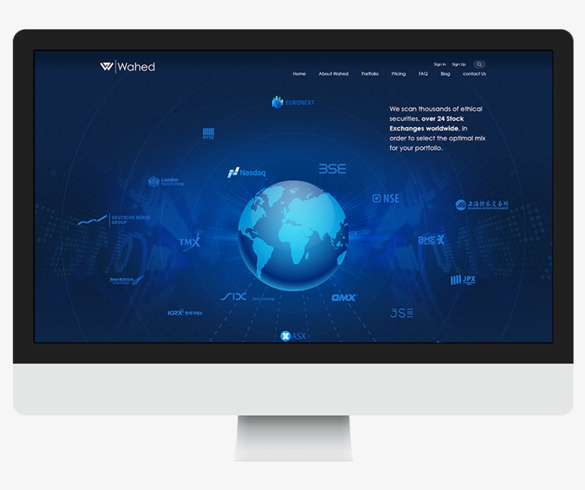 Img Web Design Mac - Led-backlit Lcd Display, transparent png #4801171