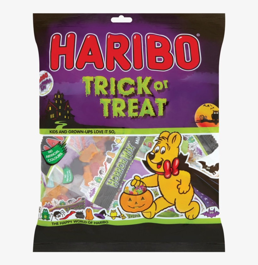 Haribo Trick Or Treat 200g - Haribo Trick Or Treat, transparent png #4801321