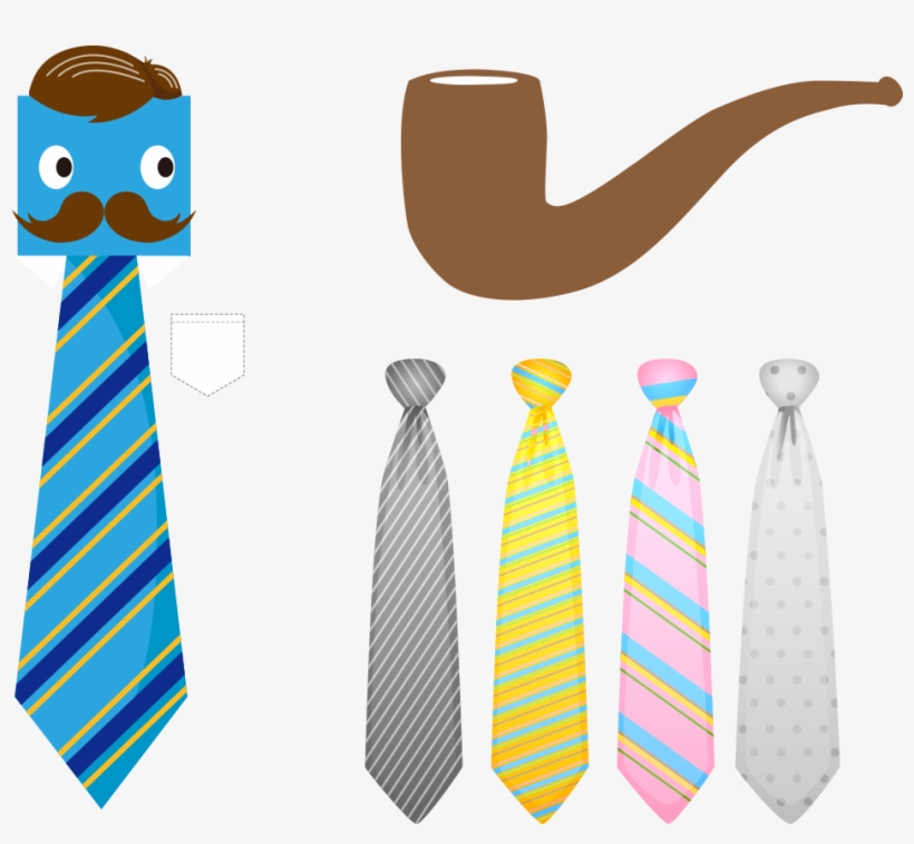 Illustration Tie Transprent Png Vector Transparent - Necktie, transparent png #4801764