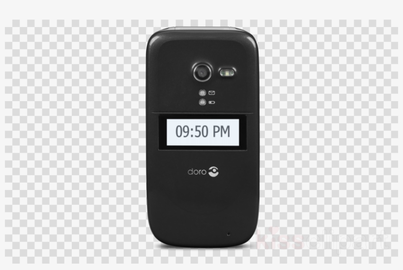 Doro 626 Clipart Doro Phoneeasy 530x Consumer Cellular - Consumer Cellular Doro 626 Flip Phone - Black - Unlocked, transparent png #4802435