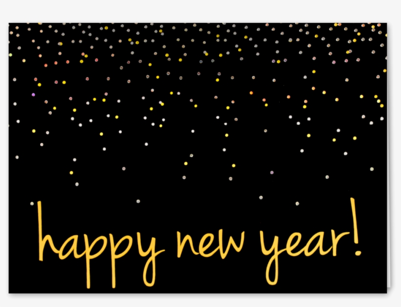 Picture Of Confetti Happy New Year Greeting Card - Uniroyal Giant Tire, transparent png #4802647