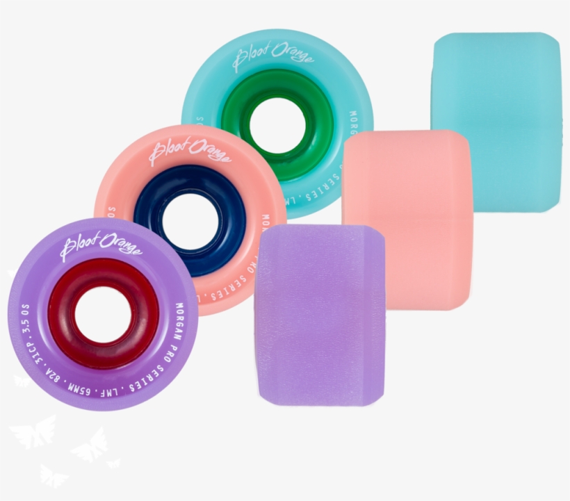 65mm Blood Orange Liam Morgan Pro Series Longboard - Longboard, transparent png #4802707