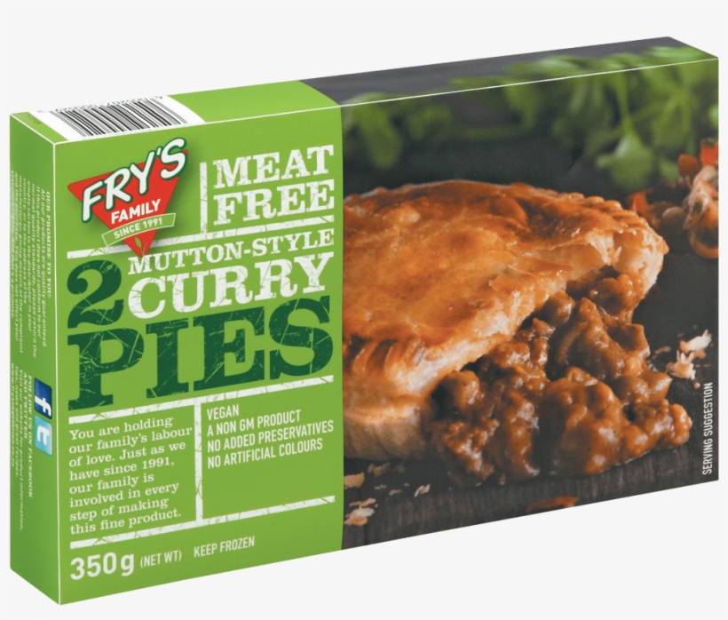 Fry's Country Mushroom Pies Frozen, transparent png #4802771