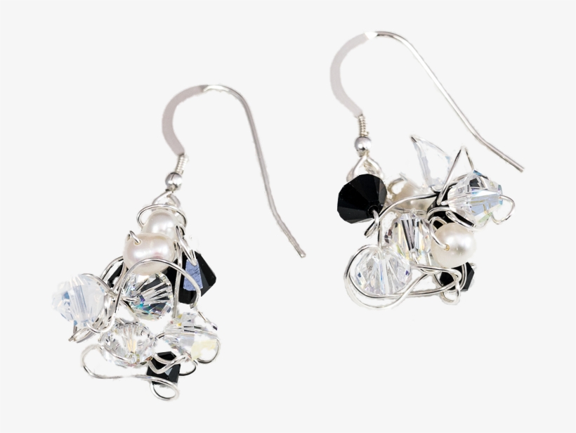 Desert Night Sky Earrings - Earring, transparent png #4803075