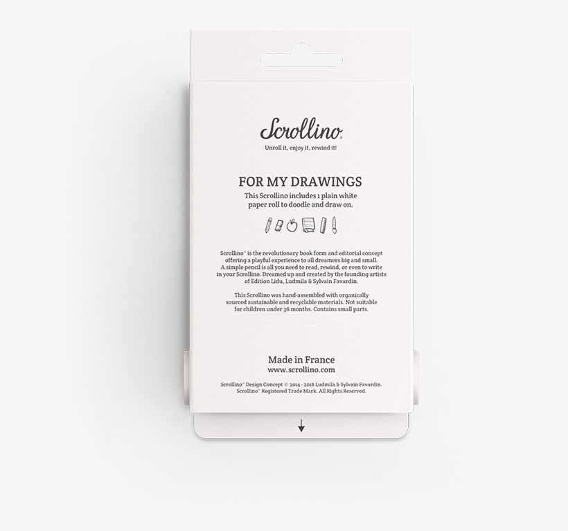 Scrollino For My Drawings - Zestaw Domofonowy Orno Or-dom-qh-911, transparent png #4803236