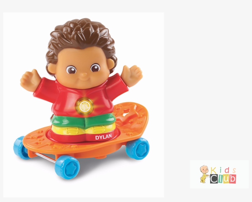 Editorpick Vtech Toot-toot Friends Dylan With Skateboard - Go! Go! Smart Friends - Dylan & His Skateboard, transparent png #4803391