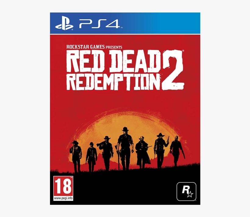 Red Dead Redemption 2 Logo Png - Red Dead Redemption 2 Cover Ps4, transparent png #4804324