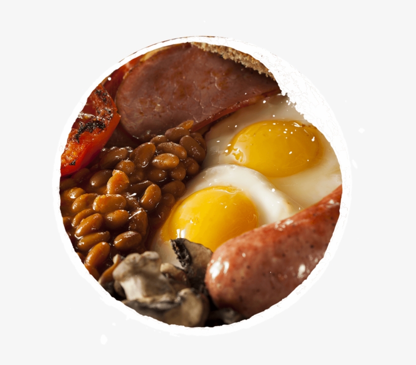 Traditional Full English Breakfast With Eggs, Bacon, - Full English Breakfast Ritz, transparent png #4805231