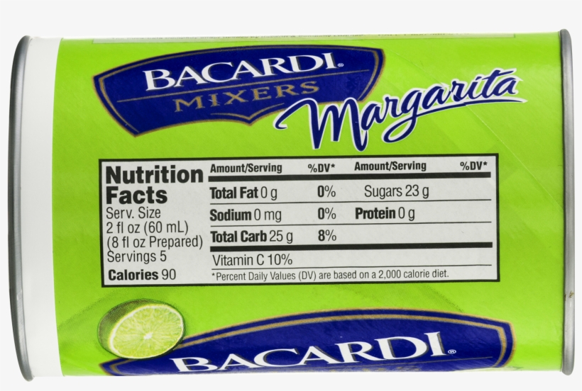 Bacardi Mixers Frozen Mixer, Strawberry Daiquiri -, transparent png #4805973
