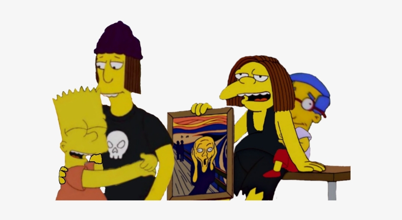 Jimbo, Bart, Dolph And Milhouse Becomes Friends, transparent png #4806046