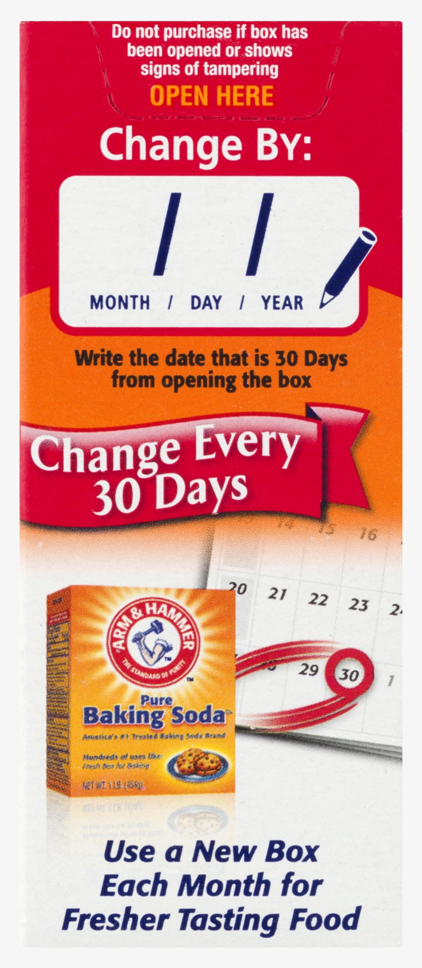 Arm & Hammer Fridgenfreezer Baking Soda, Odor Free Transparent PNG