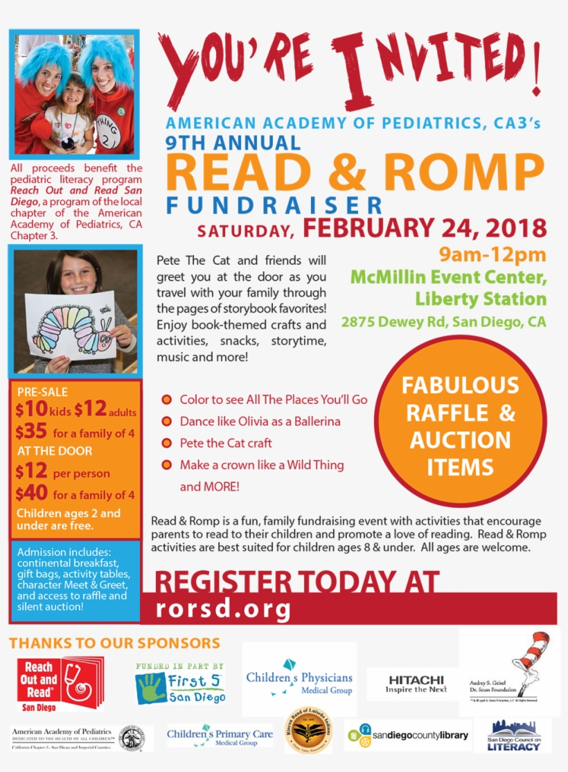 Get Tickets Now - Reach Out And Read, transparent png #4806892