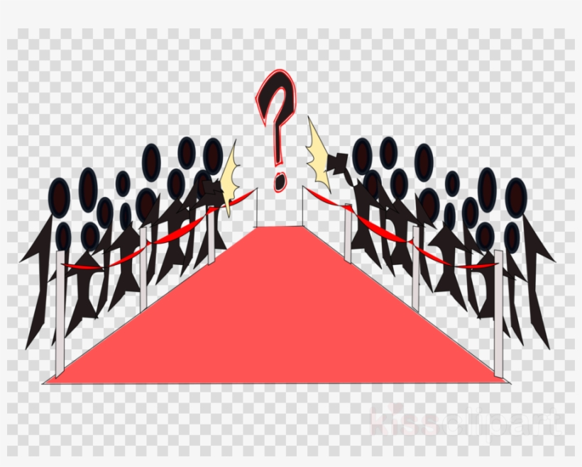 Celebrity Clip Art Clipart Celebrity Clip Art - Red Carpet Event Shower Curtain, transparent png #4806950