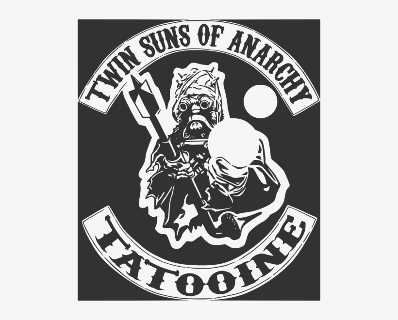 Twin Suns Of Anarchy Tatooine - Sons Of Anarchy, transparent png #4807498