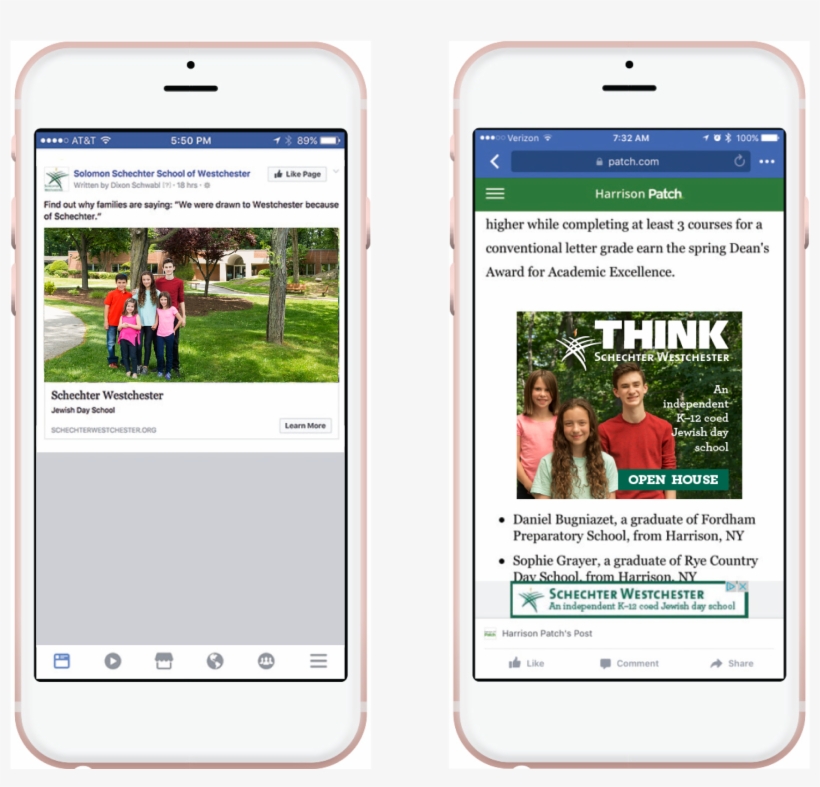 Open House Digital/print Ad Campaign » Sw 2017 Open - Jewish Day School, transparent png #4809270