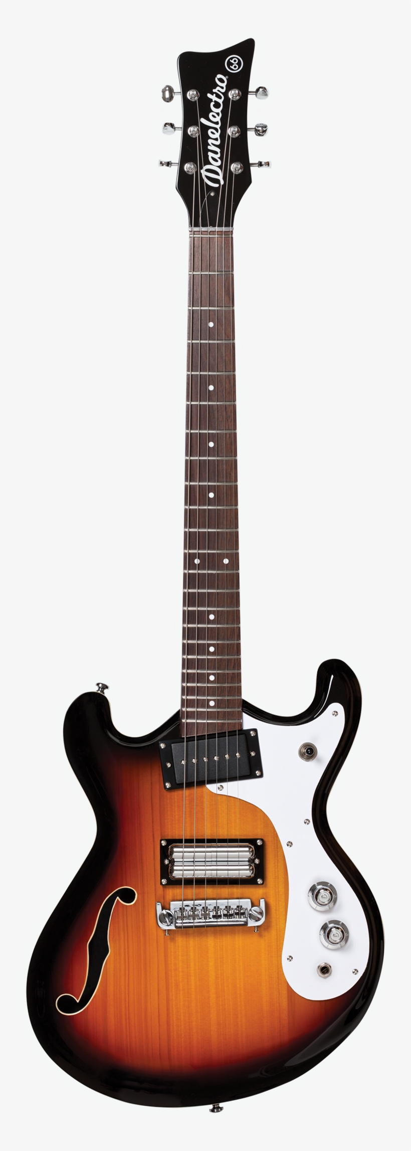 Danelectro The '66 Kurt Cobain, Bass Guitars - Danelectro 66, transparent png #4809748