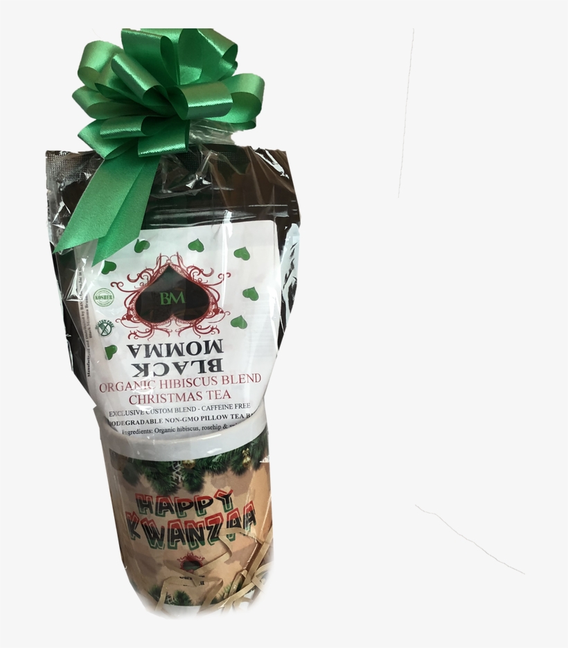 Black Momma Kwanzaa Mug With Principle & Hibiscus Tea - Gift Basket, transparent png #4809806
