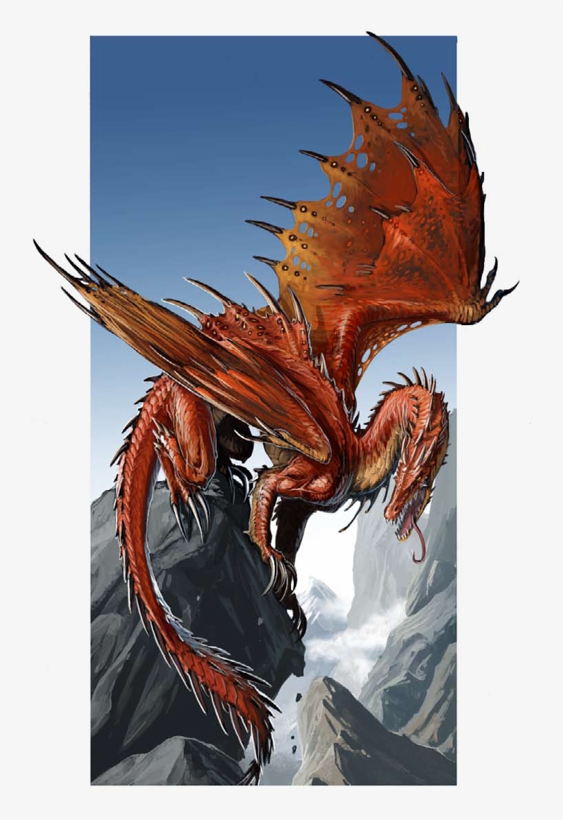 Warwing Drake - Ben Wooten Dragon, transparent png #4810385