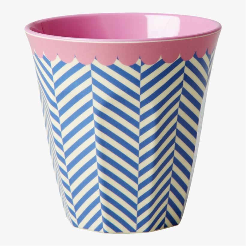 Rice Dk Blue Sailor Stripe Melamine Cup - Melamine Beaker, transparent png #4810386