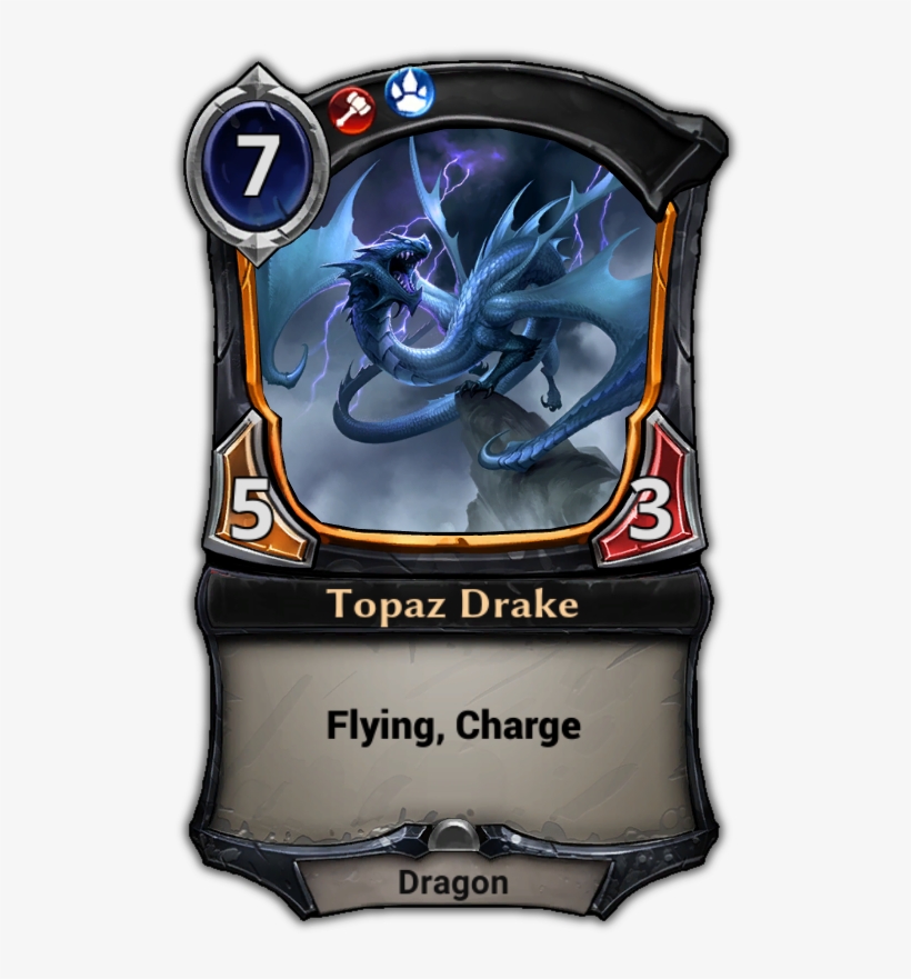 Topaz Drake - End Of Hostilities Eternal, transparent png #4810518