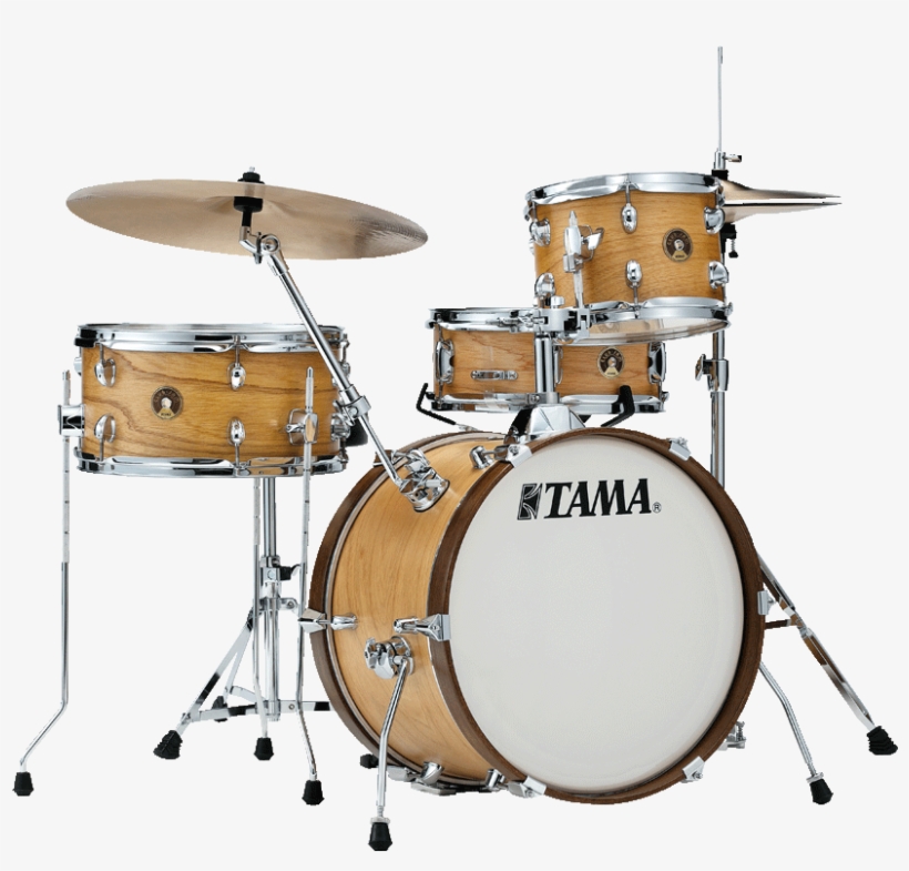 We Are Proud To Offer A New Compact Kit The "club-jam" - Tama Club Jam 18" Satin Blonde Drum Kit, transparent png #4810672