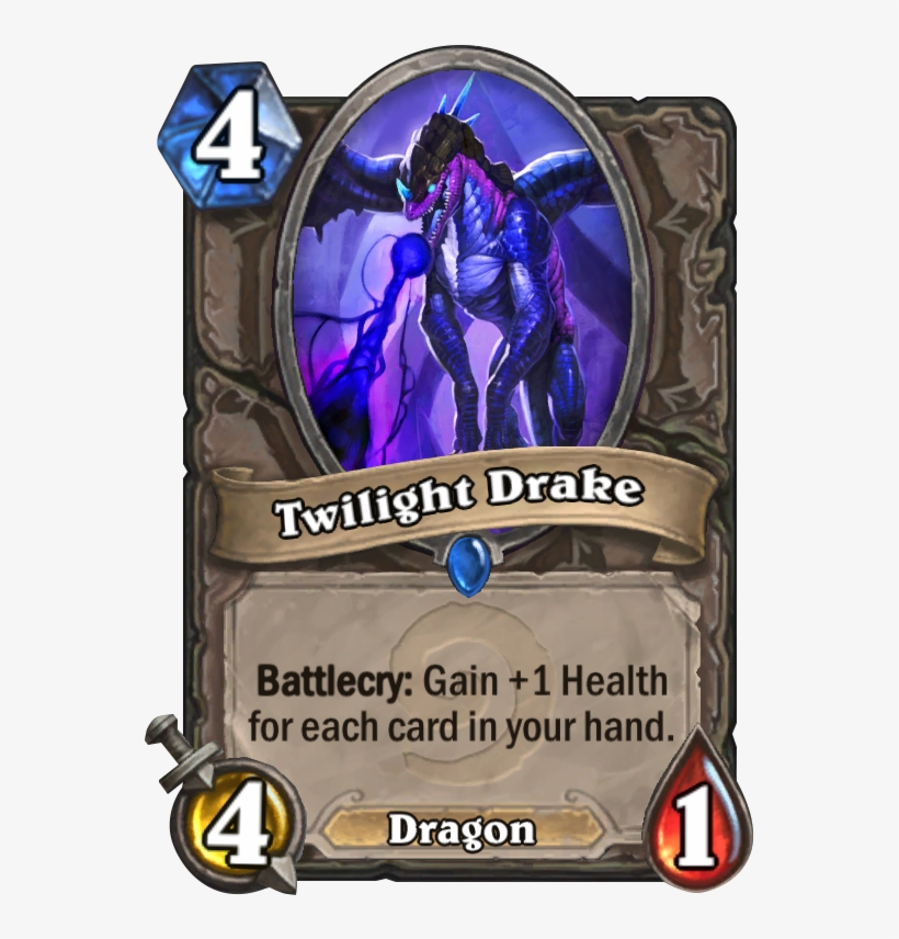 Twilight Drake Card - Hearthstone Mistress Of Mixtures, transparent png #4810756