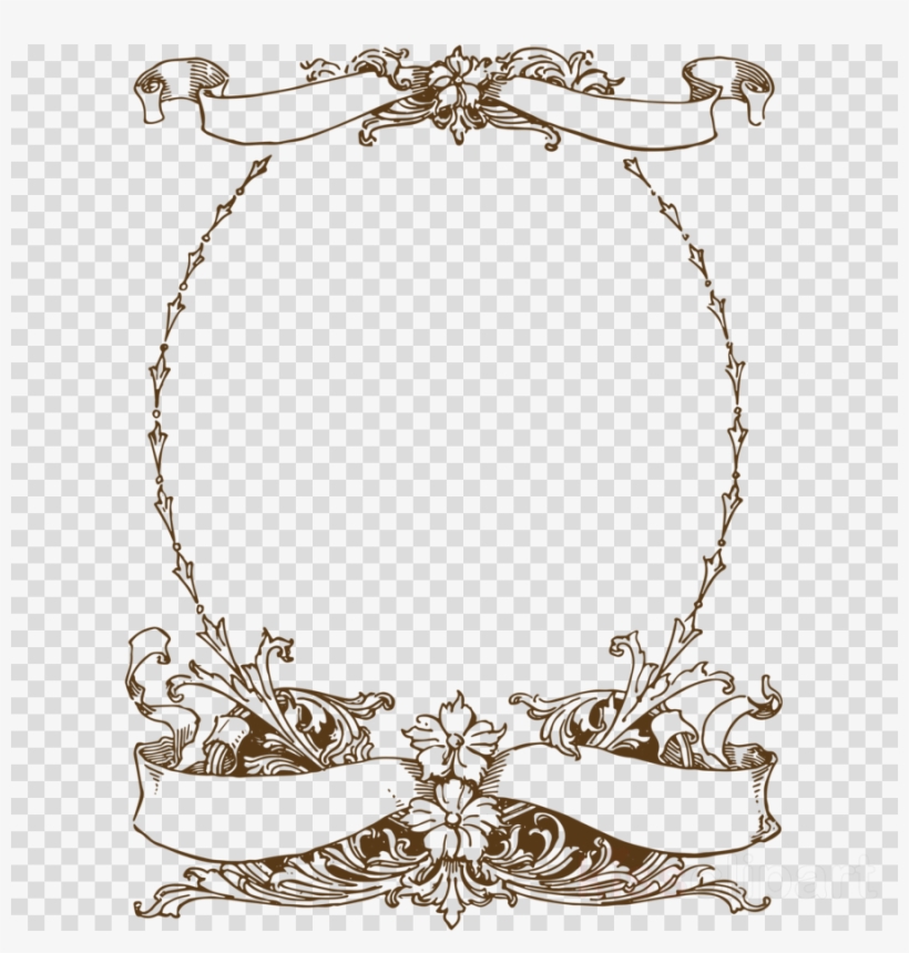 Oval Frame Pink Clipart Borders And Frames Picture - Clip Art, transparent png #4810905