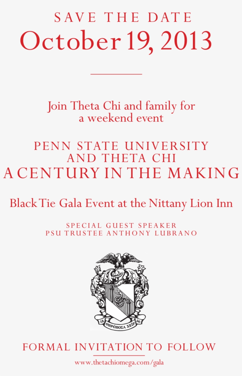 Download A Pdf Of The Save The Date Card - Skinit Kindle Skin (fits Kindle Keyboard), Theta Chi, transparent png #4811054