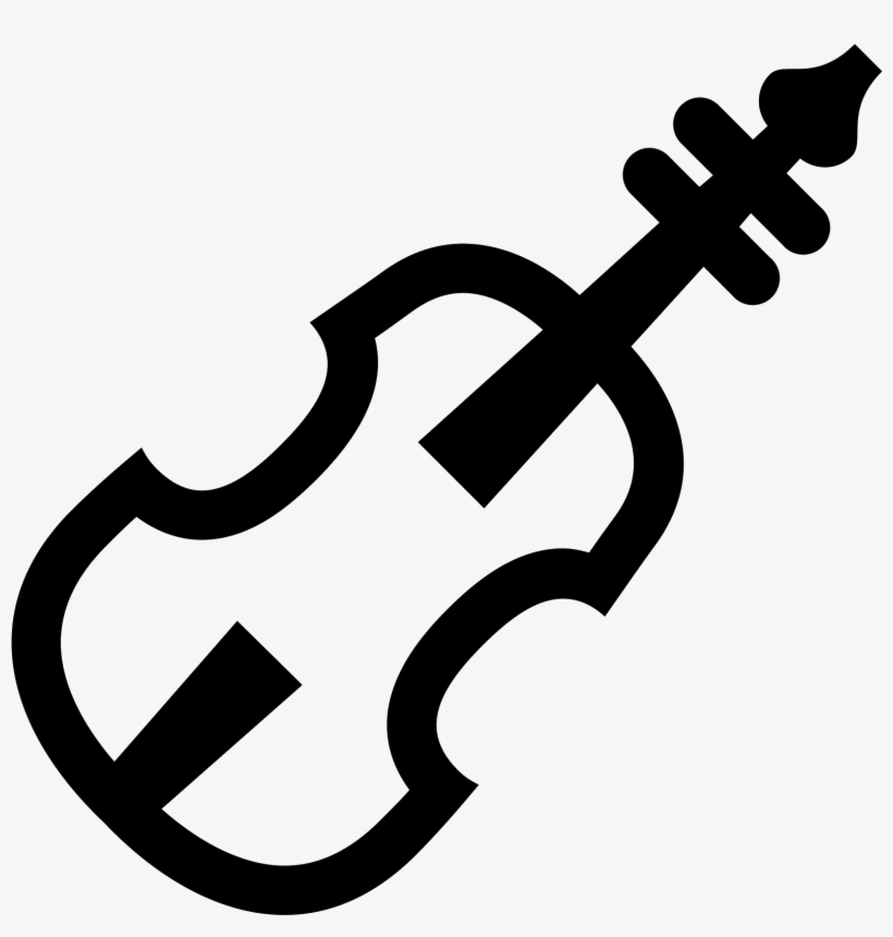 The Violin Has Strings That Allow For Playing All Down - Icon Violin, transparent png #4811215