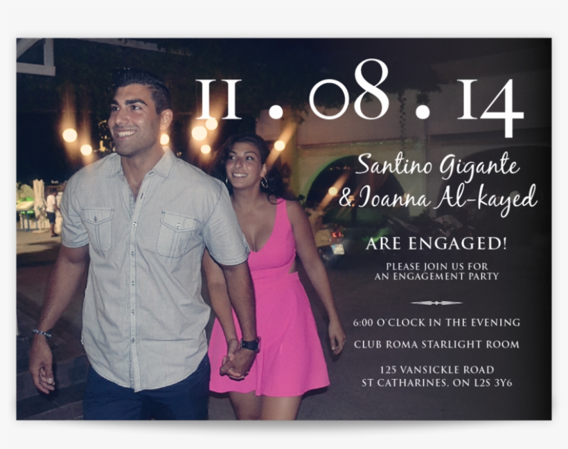 Engagementsavethedate - Poster, transparent png #4811377
