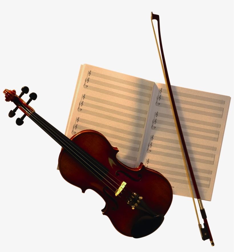 Violin Png Lenagold Клипарт Музыкальные Инструменты - Musical Instruments Silhouettes, transparent png #4811450