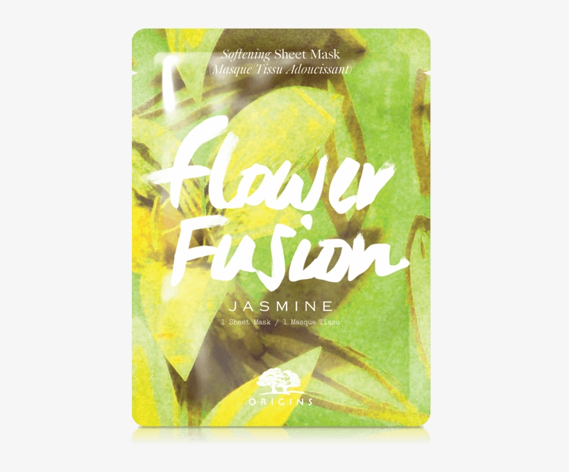 Flower Fusion™ - Origins - Flower Fusion Jasmine Softening Sheet Mask, transparent png #4811853